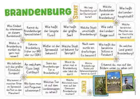Vista previa - Juegos / Gamificación - Brandenburg Plauderbrettspiel Landeskunde Sachunterricht Deutsch - página 1
