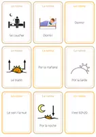Aperçu - Apprentissages en autonomie - Flashcards - rutina - Page 3