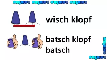 Vorschau - Arbeitsblätter - wellerman cup song - Musik in der Grundschule - Bechermusik - Seite 2