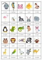 Vorschau - Spiele - Los animales - spot the twin. - Seite 1