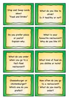 Vorschau - Spiele - Food and Drinks Fragekarten Stop and Swap Englisch - Seite 2