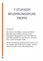 Vorschau - Poster - Belohnungsplan Treppe Klassenführung - Seite 1
