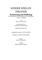 Vorschau - Unterrichtsreihen - Theaterstück: Erinnerung und Hoffnung - Seite 1