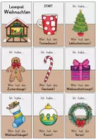 Vorschau - Aufgabenkarten - Lesepiel Weihnachten (Klasse 1/2) - Seite 2