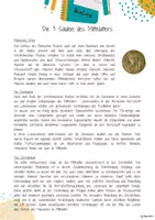 Vorschau - Arbeitsblätter - UR6 Europa im Mittelalter -4. Stunde: 3 Säulen des Mittelalters: Germanen, Christentum, römische Tradition (Klapp-Schaubild) - Seite 2