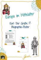 Vorschau - Stundenentwürfe - UR6 Europa im Mittelalter: Materialpaket 1: Überblickswissen/Einführungsstunden - inkl. Lösungen - Seite 1