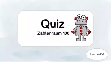Vorschau - Interaktives Material - Zahlenraum 100: Interaktives Quiz - Seite 1