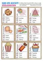 Aperçu - Feuilles d'exercices - SAG ES NICHT! XXL Spiele Bundle / Sparpaket Deutsch / Allemand - Page 2