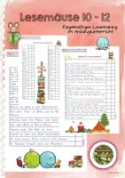 Vorschau - Arbeitsblätter - Lesemäuse 10-12 - Deckblatt