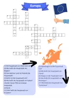 Vorschau - Spiele - Kreuzworträtsel Europa - leicht - Deckblatt