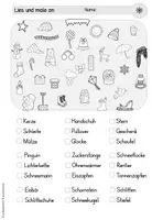 Vorschau - Arbeitsblätter - Adventstürchen 10: Leseverstehen/ Leseverständnis/ Leseübungen (1-4. Klasse) - Seite 2