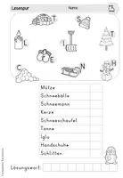 Vorschau - Arbeitsblätter - Adventstürchen 10: Leseverstehen/ Leseverständnis/ Leseübungen (1-4. Klasse) - Seite 3