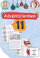 Vorschau - Arbeitsblätter - Lesemalblätter Advent | Deutsch Klasse 1-4 - Deckblatt