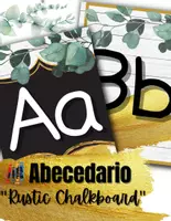 Vista previa - Decoración del aula - Decoración del aula: Abecedario Rustic Chalkboard Español - página 3