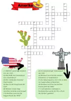 Vorschau - Spiele - Kreuzworträtsel Amerika - schwer - Deckblatt