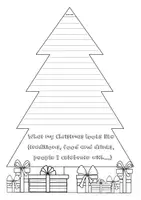Vorschau - Arbeitsblätter - CHRISTMAS - Craftivity - Christmas Tree - Seite 3
