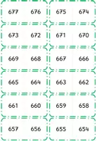 Vorschau - Spiele - Zahlenstrahl bis 1000 - Mega-Domino Einerschritte rückwärts - Seite 3