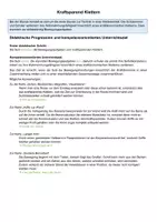 Vorschau - Stundenentwürfe - Kraftsparend Klettern - Seite 1
