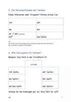Vorschau - Stundenentwürfe - VERBEN konjugieren - Seite 2