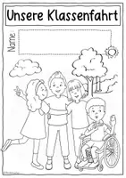 Vorschau - Arbeitsblätter - Klassenfahrt / Reisetagebuch als Minibuch mit Sketchnotes - Seite 3
