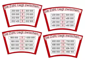Vorschau - Unterrichtsreihen - Zahlenraum Million – Legekreis zur Orientierung & Stellenwerten | Mathe Klasse 4/5 - Seite 2