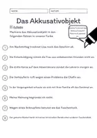 Vorschau - Spiele - Materialpaket Subjekt - Prädikat - Akkusativobjekt - Dativobjekt Übungen (3-fach differenziert) | Jeweils 120 verschiedene Übungssätze - Seite 3