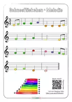 Vorschau - Merkblätter - Boomwhackers Schneeflöckchen Weißröckchen mit mp3 und QR zum Video - Seite 2