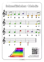 Vorschau - Merkblätter - Boomwhackers Schneeflöckchen Weißröckchen mit mp3 und QR zum Video - Seite 3