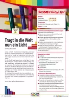 Vorschau - Unterrichtsreihen - Tragt in die Welt nun ein Licht - Boomwhackers - Deckblatt