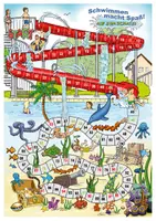Vorschau - Spiele - Das Baderegel-Spiel mit Frage+Antwortkarten - ab Klasse 1 - Deckblatt