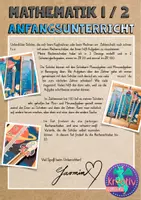 Vorschau - Mal- und Bastelvorlagen - Zahlenstrahl: Rechenschieber Zahlenraum 20 - Seite 1