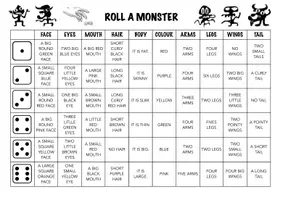Aperçu - Jeux - ROLL A MONSTER - Page 1