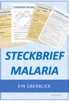 Vorschau - Arbeitsblätter - Biologie: Steckbrief Malaria - Deckblatt