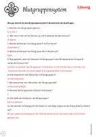 Vorschau - Arbeitsblätter - Blutgruppen Quiz, Abschluss der Reihe Blut, Freebie (kostenlos) - Seite 2
