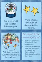 Vorschau - Arbeitsblätter - Schreibspaziergang Weihnachten Winter zu Wimmelbild - Seite 3