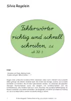 Vorschau - Arbeitsblätter - Schönschreibpaket: Schreibtempo steigern LA, ab Kl. 3 - Deckblatt