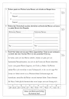 Vorschau - Test - Nomen und Groß-und Kleinschreibung PROBE/Leistungsnachweis (inklusive Lösung) - Seite 2