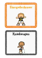 Vorschau - Bildkarten - Übungskarten Zirkeltraining II - Seite 3