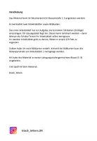 Vorschau - Arbeitsblätter - Arbeitsblatt Notenwerte und Zählzeiten - Seite 1