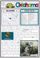 Vista previa - Hojas de trabajo - USA - Oklahoma (Fact Sheets, Worksheets and Games) - página 2