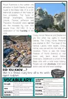 Vista previa - Hojas de trabajo - USA - South Dakota (Fact Sheets, Worksheets and Games) - página 3
