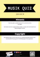 Vorschau - Spiele - Musik Quiz - 2010er - Deckblatt