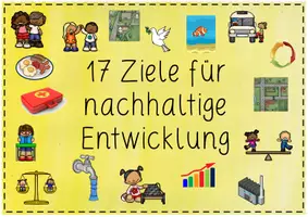 Vorschau - Präsentationen/Tafelbilder - Nachhaltigkeit / Klimaschutz: Aushang & Karten (17 Ziele) - Sachunterricht - Kl. 3/4 - Seite 2