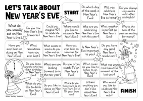 Vorschau - Spiele - New Year´s Eve speaking game Englisch Spiel (Silvester) - Seite 3