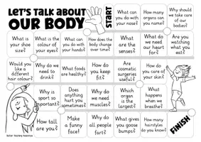 Vista previa - Juegos / Gamificación - our body boardgame English juego inglés - página 2