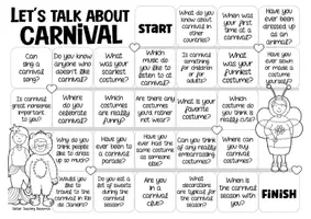 Vista previa - Juegos / Gamificación - Let's talk about carnival English game juego inglés - página 2