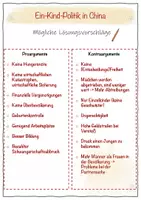 Vorschau - Arbeitsblätter - WBS/ Politik - Ein-Kind-Politik China (Klasse 8-10) - Seite 3