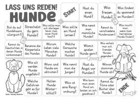 Vorschau - Stationenlernen - Hunde Brettspiel Sachunterricht Grundschule - Seite 2