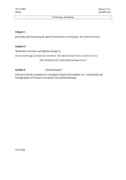 Vorschau - Klassenarbeiten - Sporttheorie Klausur Ernährung und Doping Oberstufe - Deckblatt