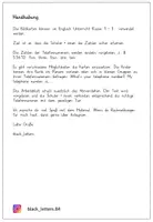 Vorschau - Arbeitsblätter - telephone numbers Bildkarten und Arbeitsblatt - Seite 1
